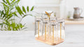 Golden Glass Stand