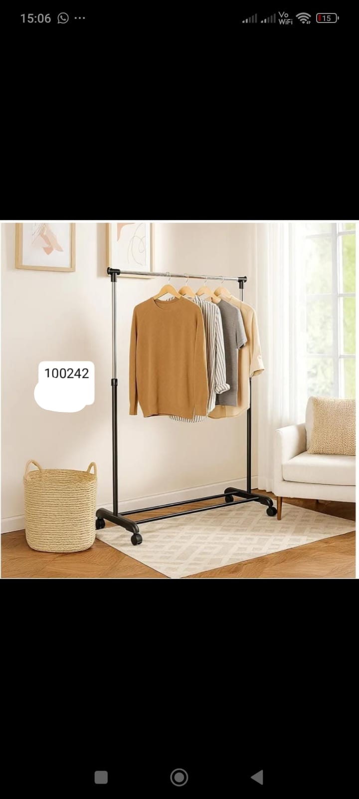 Single pole Rack