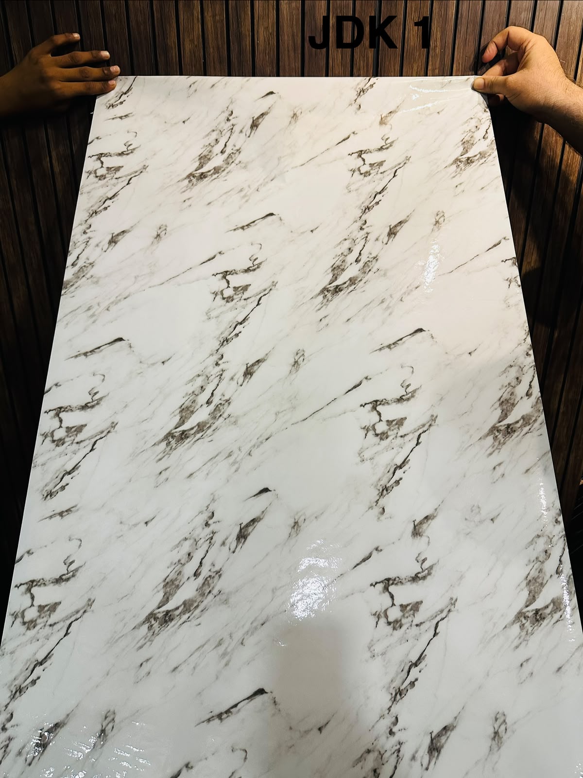 Marble Sticker Sheet Aluminium – 60 × 2 Meter