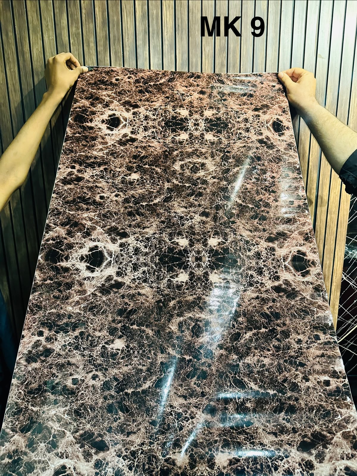 Marble Sticker Sheet Aluminium – 60 × 2 Meter