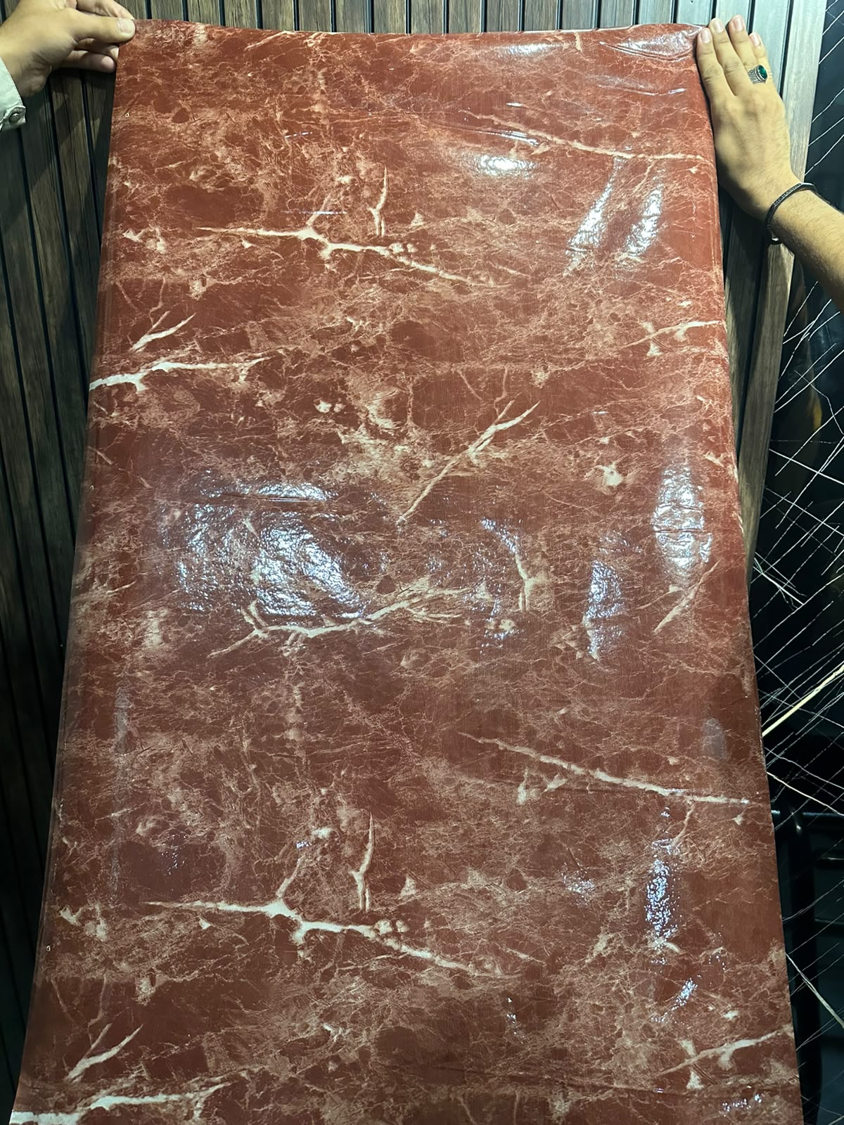 Marble Sticker Sheet Aluminium – 60 × 2 Meter