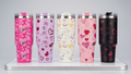 40oz floral Tumbler stainless steel
