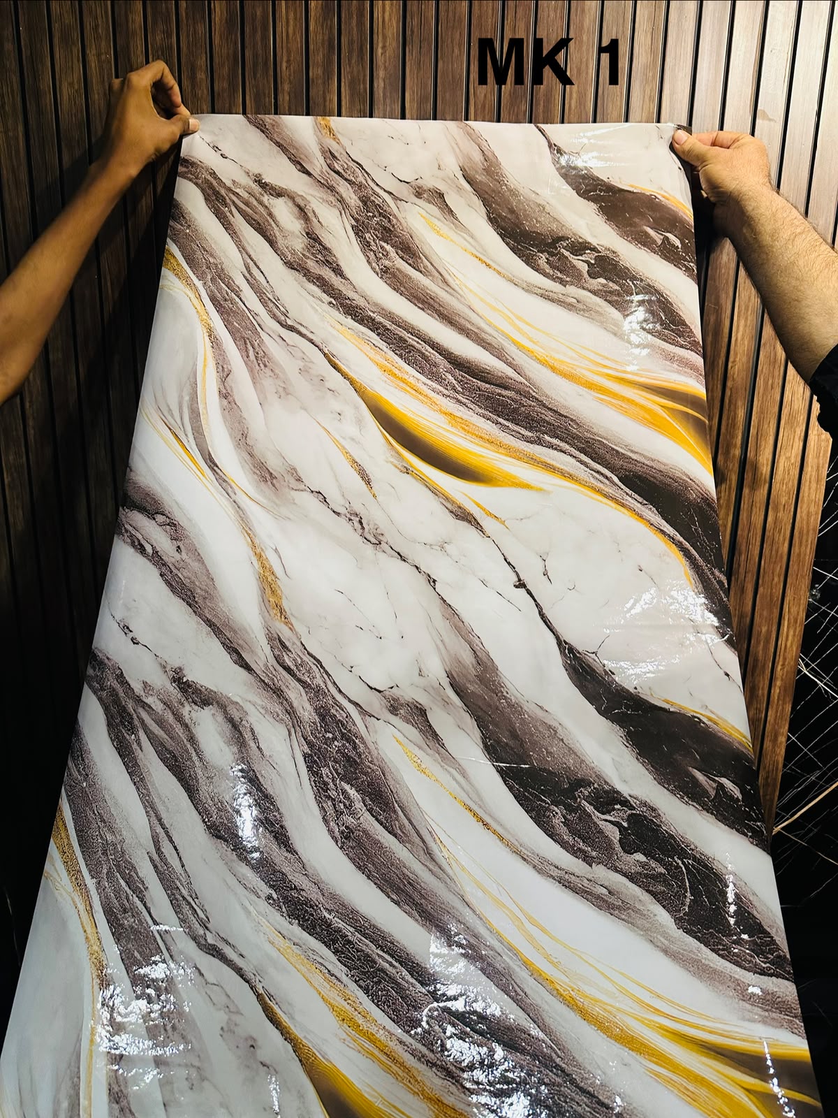 Marble Sticker Sheet Aluminium – 60 × 2 Meter