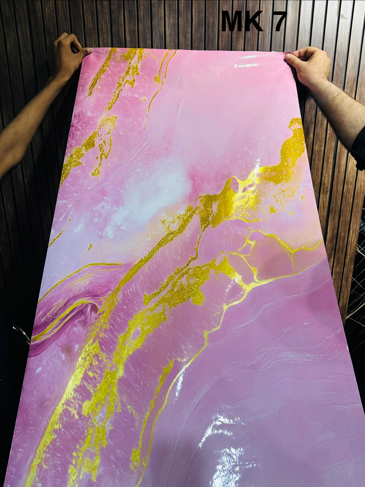 Marble Sticker Sheet Aluminium – 60 × 2 Meter